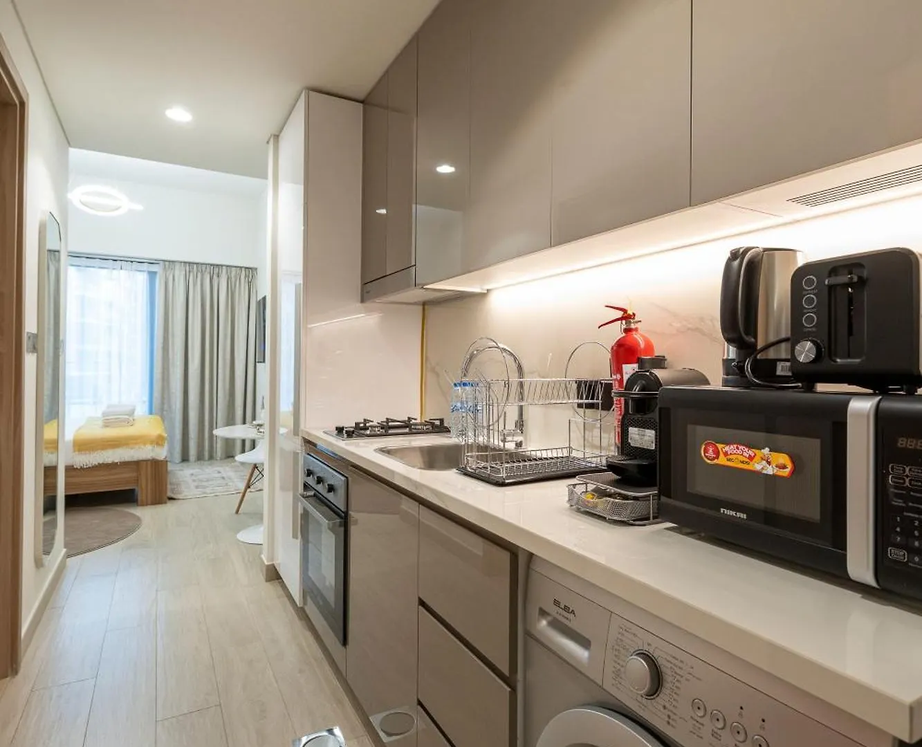 Elegant Studio By Skylight At Azizi Riviera 41 Dubai Birleşik Arap Emirlikleri